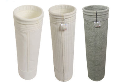 Porcellana Dimensione su misura del sacchetto filtro del poliestere di filtrazione dell'aria per il collettore di polveri di industria fornitore