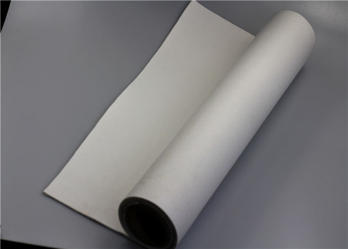 Struttura morbida dal poliestere del filtro di rivestimento perfetto eccellente materiale bianco di resistenza allo strappo