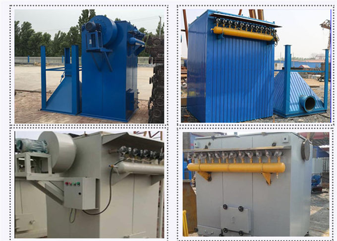 Collettore di polveri industriale della caldaia di filtrazione di Baghouse della borsa di impulso 4200m3/flusso d'aria di H