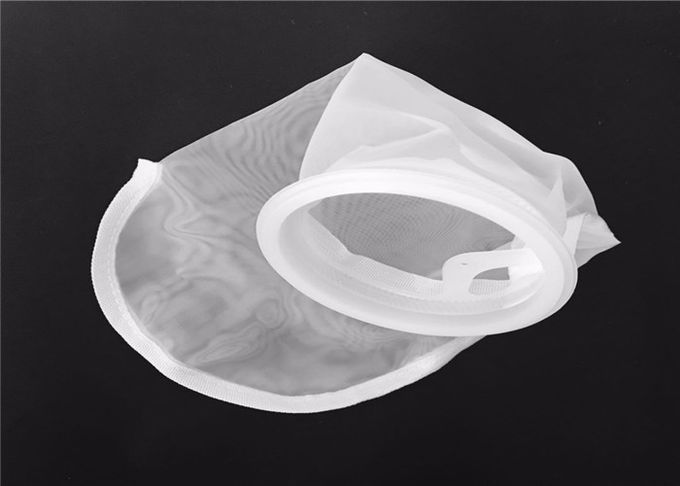 Colore bianco su misura delle borse del filtro a maglie di nylon del micron di forma per la macchina della stampa della colofonia